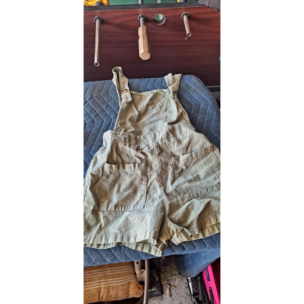 Shein Green Kids Romper‎ Overall With shorts 10-11Y